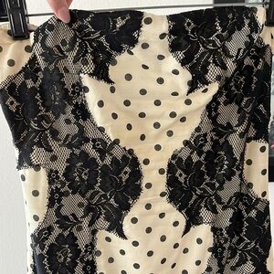 Freepeople Polka Dot Strapless Dress